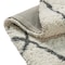 Flash Furniture 8'x10' Ivory/Black Diamond Trellis Shag Area Rug RC-KJ-181070-01-810-IV-GR-GG - alternate 2